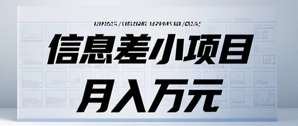 信息差小项目：国内外视频代下载，项目操作简单零成本零门槛月入过万-虫2小屋