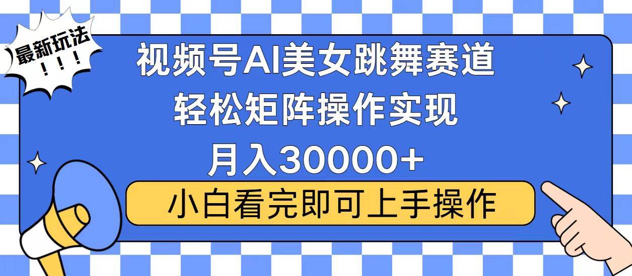 （13813期）视频号蓝海赛道玩法，当天起号，拉爆流量收益，小白也能轻松月入30000+-虫2小屋