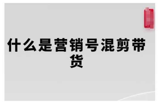 营销号混剪带货，从内容创作到流量变现的全流程，教你用营销号形式做混剪带货-虫2小屋