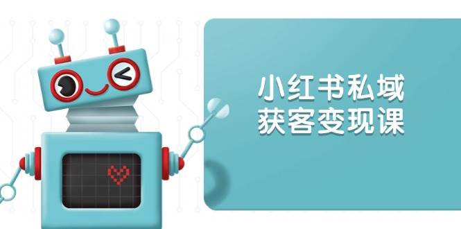 小红书私域获客变现：账号设置/内容创作/规则解读/投放策略/获客技巧等-虫2站点