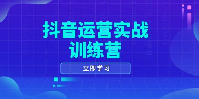 （14057期）抖音运营实战训练营，0-1打造短视频爆款，涵盖拍摄剪辑、运营推广等全过程-虫2小屋