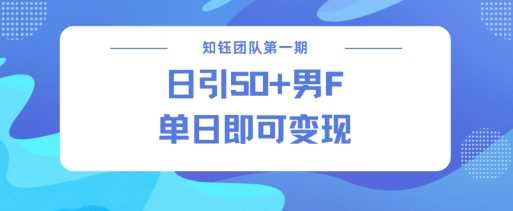 男粉引流新方法不违规，当日即可变现-虫2小屋