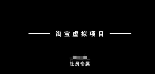 淘宝虚拟项目，从理论到实操，新手也能快速上手-虫2小屋
