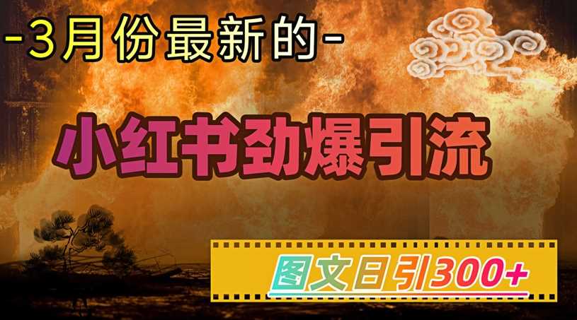 小红书超劲爆引流手段，图文日引300+轻松变现1W-虫2小屋