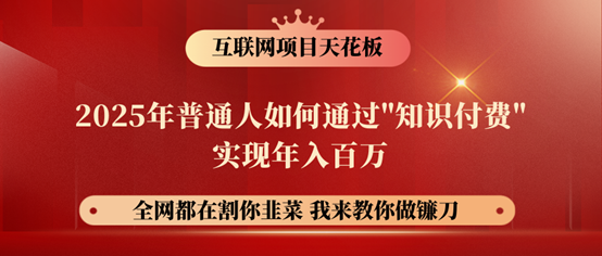 镰刀训练营超级IP合伙人，25年普通人如何通过“知识付费”年入百万！-虫2小屋