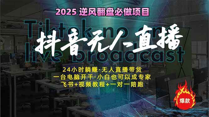 （14539期）抖音无人直播新风口：轻松实现睡后收入，一人管理多设备，24小时不间断…-虫2小屋