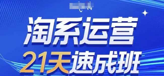 淘系运营21天速成班(更新25年3月)，0基础轻松搞定淘系运营，不做假把式-虫2小屋